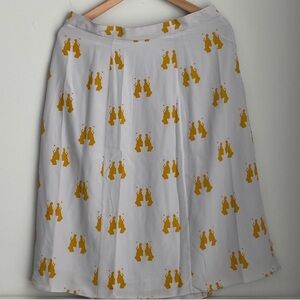 Charlotte by Charlotte Taylor midlength silk size 12 skirt